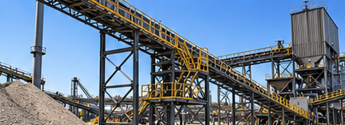 Representative industrial scene: material handling